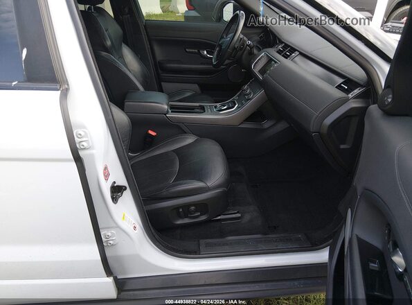 SALVC2RX9JH312449 2018 LAND ROVER RANGE ROVER EVOQUE White Vista interior delantera