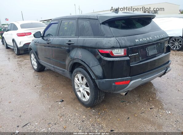 SALVP2BG3GH087064 2016 LAND ROVER RANGE ROVER EVOQUE Black უკანა მარცხენა