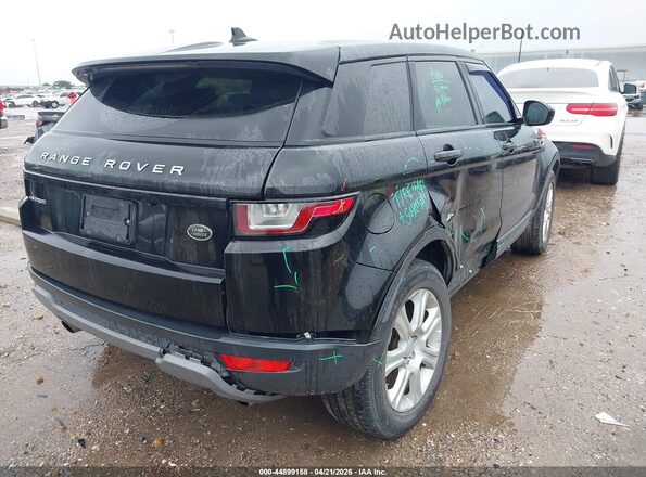 SALVP2BG3GH087064 2016 LAND ROVER RANGE ROVER EVOQUE Black უკანა მარჯვენა