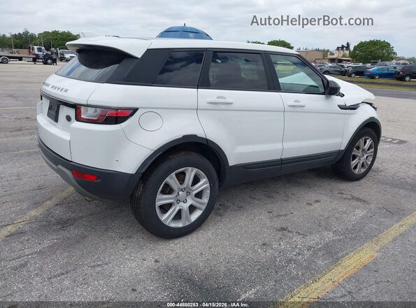 SALVP2RX2JH280481 2018 LAND ROVER RANGE ROVER EVOQUE Белый Задняя правая четверть