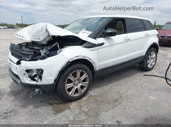 SALVP2RX2JH280481 2018 LAND ROVER RANGE ROVER EVOQUE Белый Передняя левая четверть