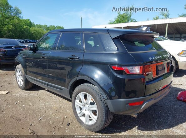 SALVP2RX5JH293063 2018 LAND ROVER RANGE ROVER EVOQUE Черный Задняя левая четверть