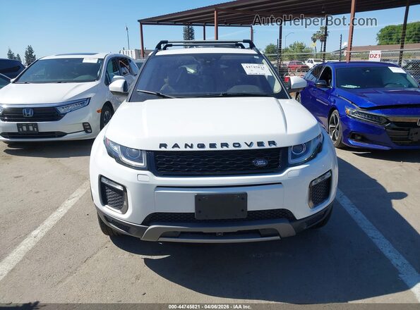 SALVR2BG6HH249121 2017 LAND ROVER RANGE ROVER EVOQUE White Вид задньої частини салону