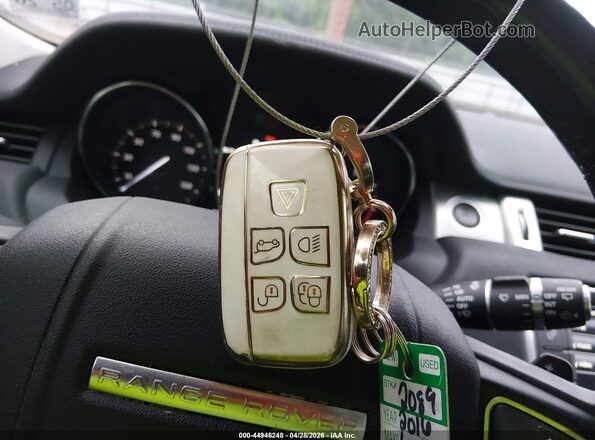 SALVR2BG7GH086834 2016 LAND ROVER RANGE ROVER EVOQUE Белый Вид панели приборов