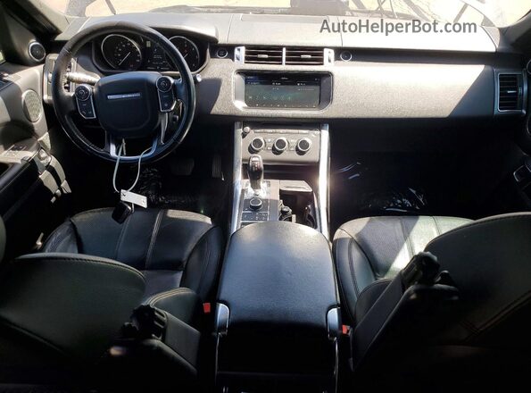 SALWG2FK9HA687455 2017 LAND ROVER RANGE Черный Вид панели приборов
