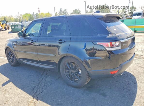 SALWG2FK9HA687455 2017 LAND ROVER RANGE Черный Задняя левая четверть