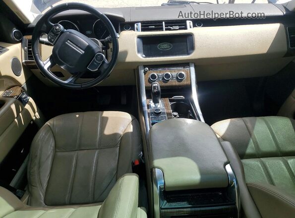 SALWG2FV4HA158991 2017 LAND ROVER RANGE Черный Вид панели приборов