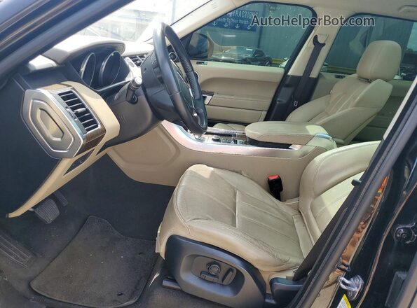 SALWG2FV4HA158991 2017 LAND ROVER RANGE Черный Вид салона спереди