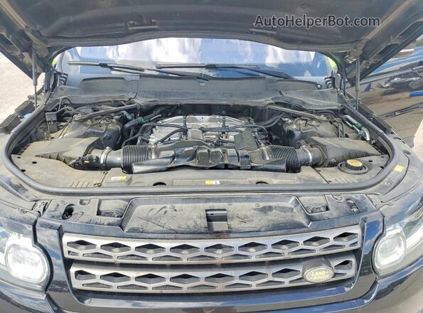 SALWG2FV4HA158991 2017 LAND ROVER RANGE Черный Вид подкапотного пространства