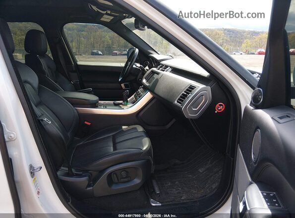 SALWG2KF6GA662083 2016 LAND ROVER RANGE ROVER SPORT White წინა სალონის ხედი