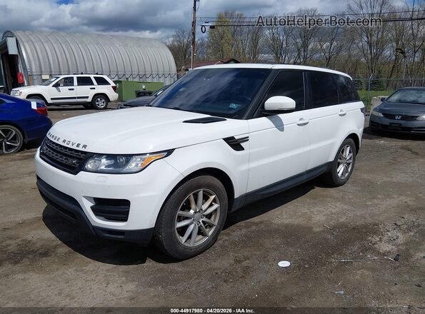 SALWG2KF6GA662083 2016 LAND ROVER RANGE ROVER SPORT White წინა მარცხენა ხედი სამი მეოთხედიდან