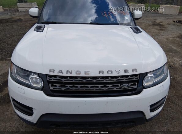 SALWG2KF6GA662083 2016 LAND ROVER RANGE ROVER SPORT White წინა ხედი