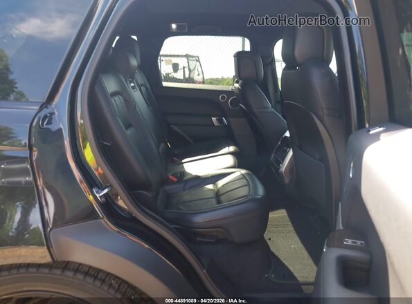 SALWG2RV2JA400131 2018 LAND ROVER RANGE ROVER SPORT Black Widok naklejki z numerem VIN