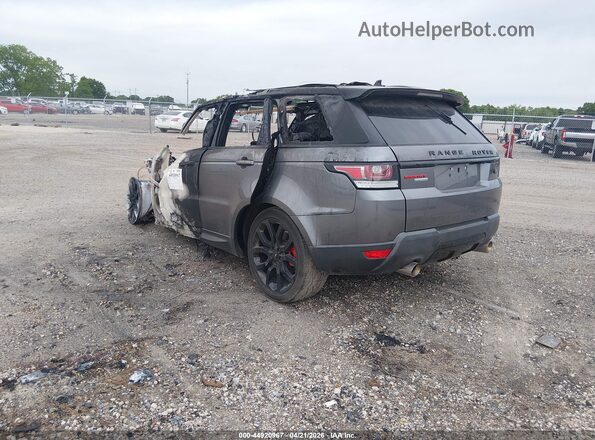 SALWG2VF4GA651448 2016 LAND ROVER RANGE ROVER SPORT Gray Trasero izquierdo