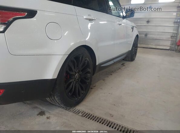SALWR2EF6GA595166 2016 LAND ROVER RANGE ROVER SPORT White ხელსაწყოთა პანელის ხედი