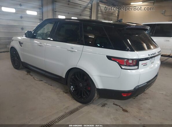 SALWR2EF6GA595166 2016 LAND ROVER RANGE ROVER SPORT White უკანა მარცხენა
