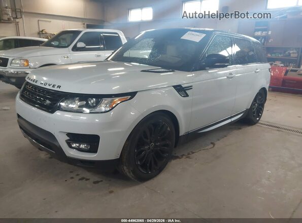 SALWR2EF6GA595166 2016 LAND ROVER RANGE ROVER SPORT White წინა მარცხენა ხედი სამი მეოთხედიდან