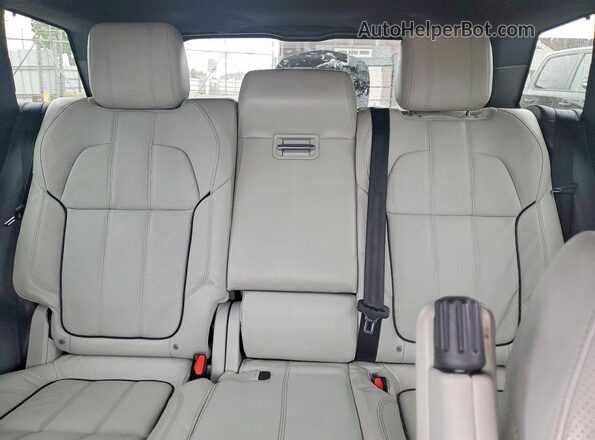 SALWR2EF8GA570642 2016 LAND ROVER RANGE Gray Rear seats view