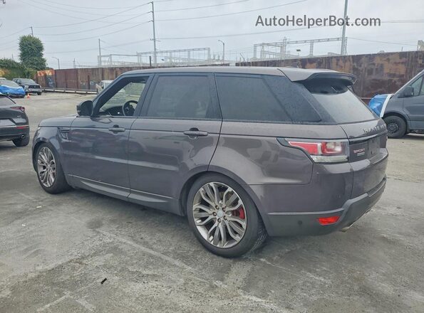 SALWR2EF8GA570642 2016 LAND ROVER RANGE Gray Rear left