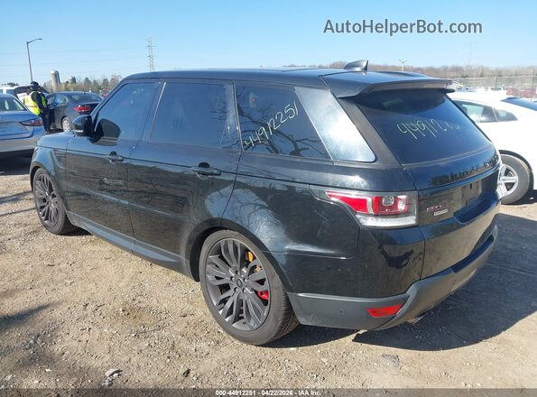 SALWR2FE5HA174255 2017 LAND ROVER RANGE ROVER SPORT Black Trasero izquierdo