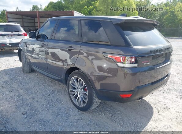 SALWR2FE6HA132046 2017 LAND ROVER RANGE ROVER SPORT Gray უკანა მარცხენა