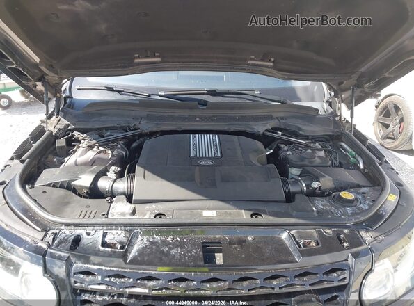 SALWR2FE6HA132046 2017 LAND ROVER RANGE ROVER SPORT Gray უკანა ხედი