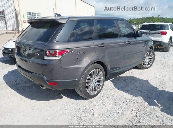 SALWR2FE6HA132046 2017 LAND ROVER RANGE ROVER SPORT Gray უკანა მარჯვენა