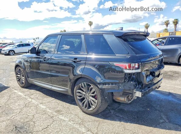SALWR2FE9HA158401 2017 LAND ROVER RANGE Black უკანა მარცხენა