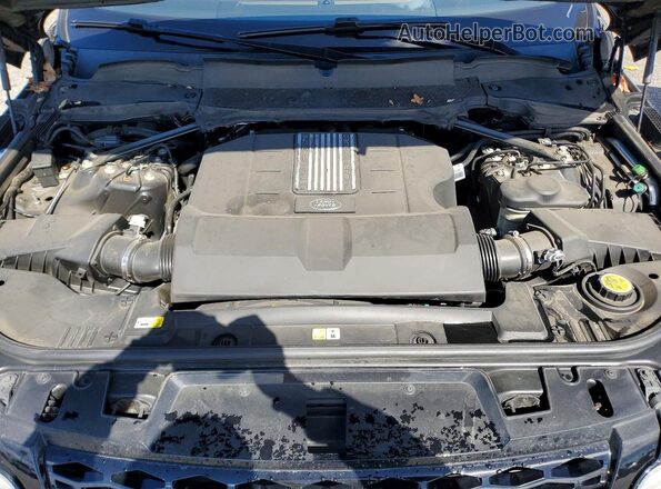 SALWR2FE9HA158401 2017 LAND ROVER RANGE Black ძრავის განყოფილების ხედი