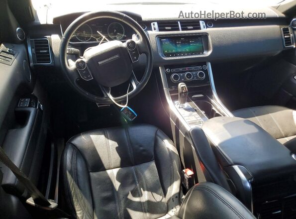 SALWR2FE9HA158401 2017 LAND ROVER RANGE Black წინა პანელის ხედი