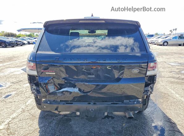 SALWR2FE9HA158401 2017 LAND ROVER RANGE Black უკანა ხედი