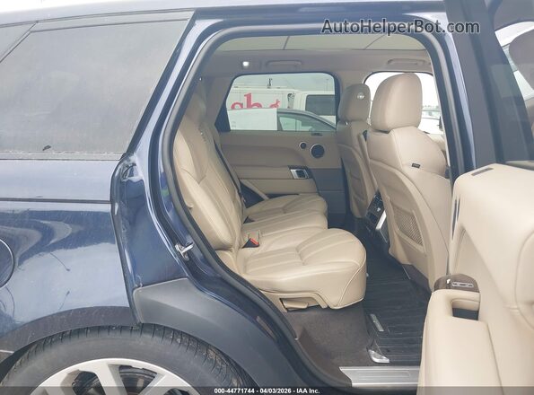 SALWR2FV6HA685554 2017 LAND ROVER RANGE ROVER SPORT Blue VIN կոդի պիտակի տեսք