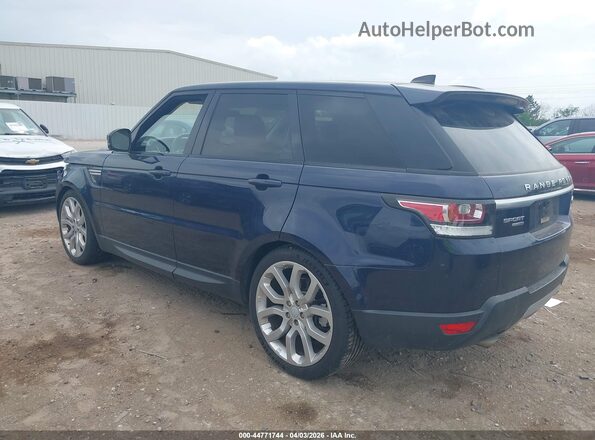 SALWR2FV6HA685554 2017 LAND ROVER RANGE ROVER SPORT Blue Հետևի ձախ