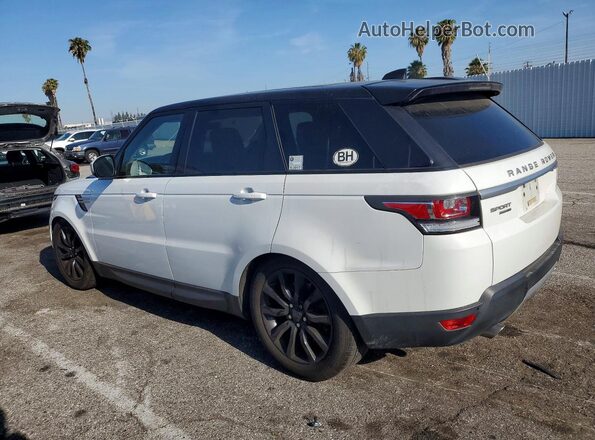 SALWR2FV9HA677349 2017 LAND ROVER RANGE Белый Задняя левая четверть