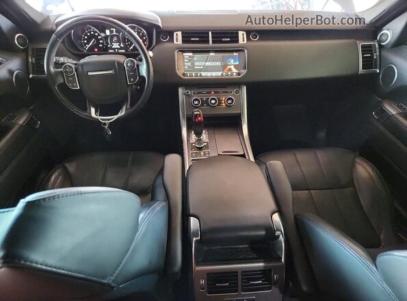 SALWR2FVXHA147083 2017 LAND ROVER RANGE Black Vista del salpicadero