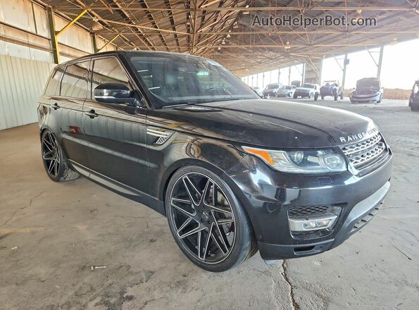 SALWR2FVXHA147083 2017 LAND ROVER RANGE Black Delantero derecho