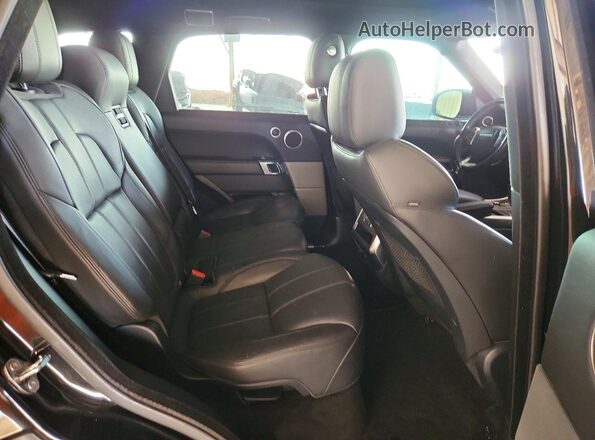 SALWR2FVXHA147083 2017 LAND ROVER RANGE Black Vista interior trasera