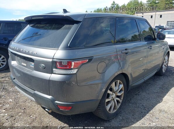 SALWR2KF3GA658860 2016 LAND ROVER RANGE ROVER SPORT Gray Задня права чверть
