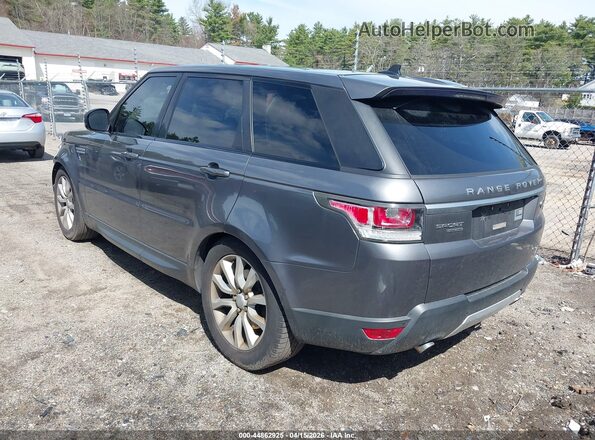 SALWR2KF3GA658860 2016 LAND ROVER RANGE ROVER SPORT Gray Задня ліва чверть