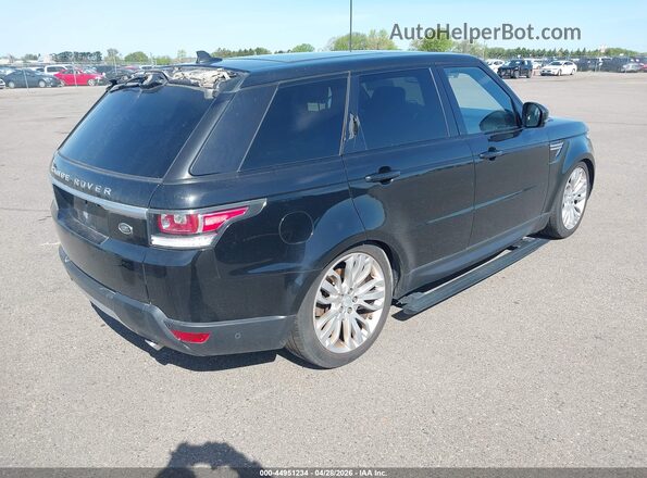 SALWR2KF4GA549341 2016 LAND ROVER RANGE ROVER SPORT Black Задня права чверть