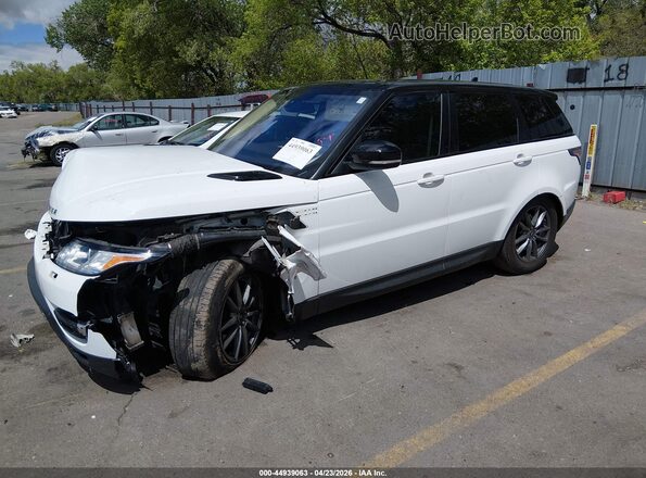 SALWR2KF9GA641190 2016 LAND ROVER RANGE ROVER SPORT White Передня ліва чверть
