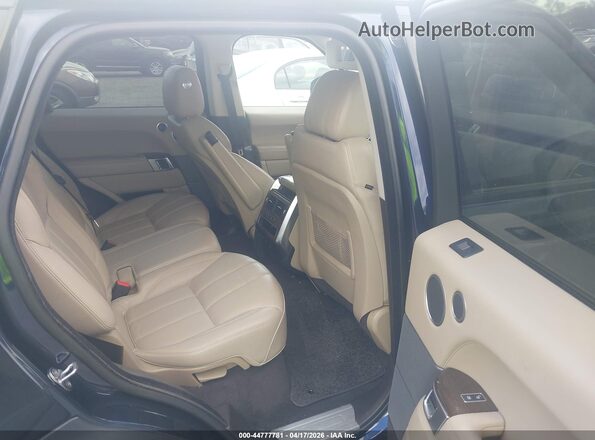 SALWR2PF1GA664116 2016 LAND ROVER RANGE ROVER SPORT Blue Widok naklejki z numerem VIN
