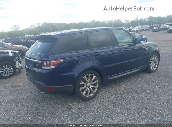 SALWR2PF1GA664116 2016 LAND ROVER RANGE ROVER SPORT Blue Tył prawy