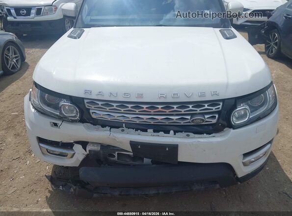 SALWR2PF5GA664233 2016 LAND ROVER RANGE ROVER SPORT White Vista interior trasera