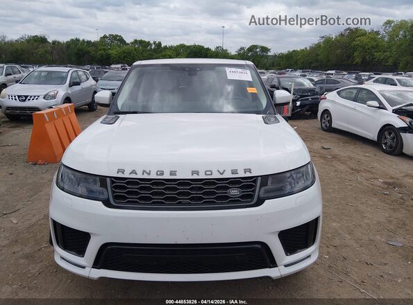 SALWR2RE4KA854599 2019 LAND ROVER RANGE ROVER SPORT White Vista del cuadro de instrumentos
