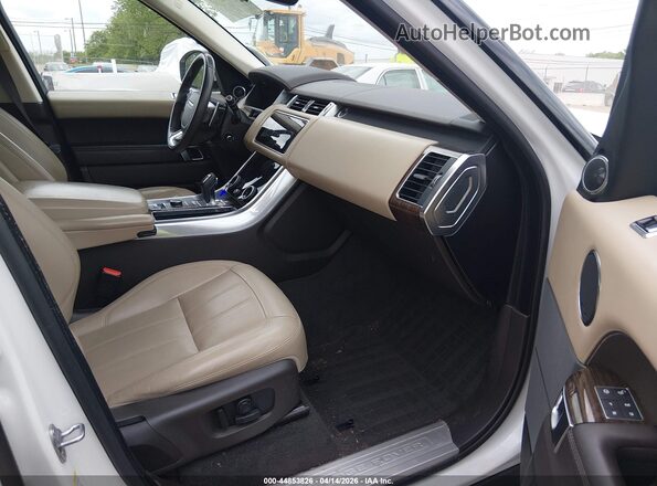 SALWR2RE4KA854599 2019 LAND ROVER RANGE ROVER SPORT White Vista interior delantera