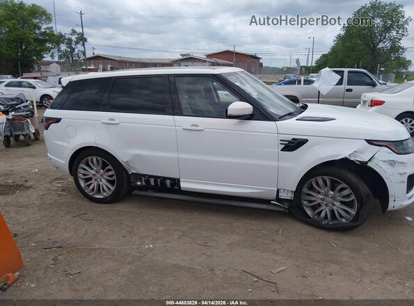 SALWR2RE4KA854599 2019 LAND ROVER RANGE ROVER SPORT White Vista interior trasera