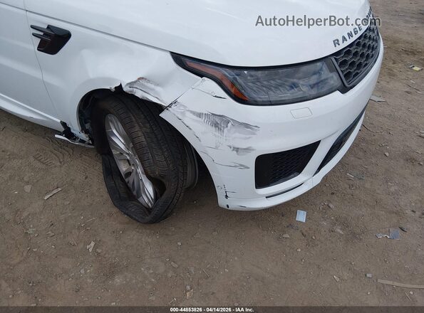 SALWR2RE4KA854599 2019 LAND ROVER RANGE ROVER SPORT White Vista frontal