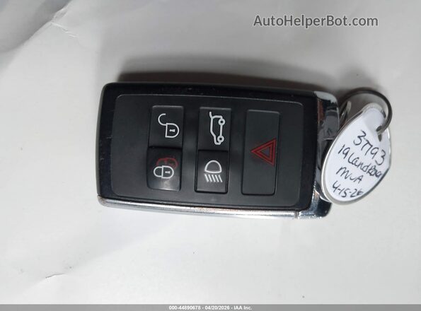 SALWR2RE7KA855309 2019 LAND ROVER RANGE ROVER SPORT Black Dashboard view