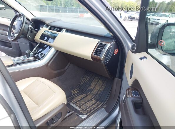 SALWR2RK5KA415336 2019 LAND ROVER RANGE ROVER SPORT Silver Вид салону спереду